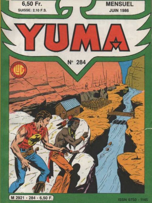 YUMA (1e Série) N°284 ZAGOR – Prisonnier dans la mine – LUG 1986