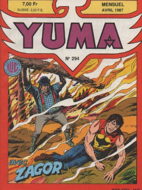 YUMA (1e Série) N°294 ZAGOR – Zagor en prison – LUG 1987