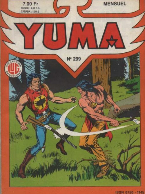 YUMA (1e Série) N°299 ZAGOR – Celui qui ne meurt pas – LUG 1987