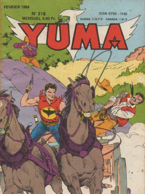 YUMA (1e Série) N°316 ZAGOR – Drame à Tilborough – LUG 1989