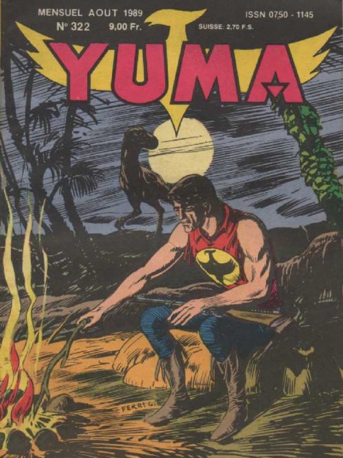 YUMA (1e Série) N°322 ZAGOR – Cauchemar – LUG 1989
