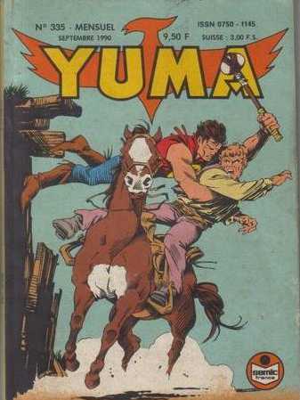 YUMA (1e Série) N°335 ZAGOR – Le complot (3) LUG 1990
