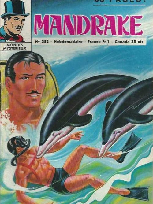 MANDRAKE N°352 Le messager des profondeurs (1/2) Remparts 1972