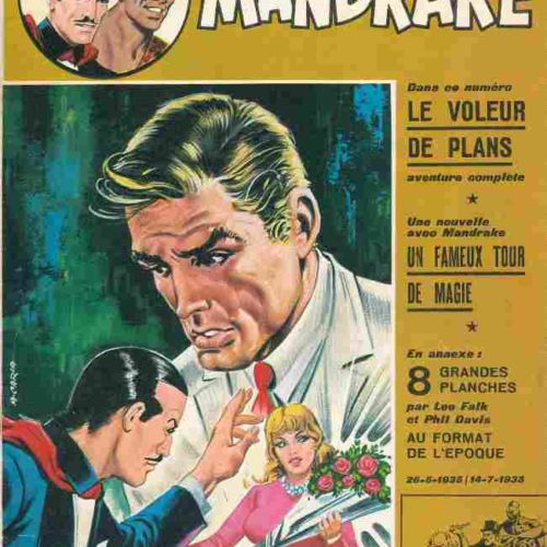MANDRAKE N°357 Le voleur de plans – Remparts 1972