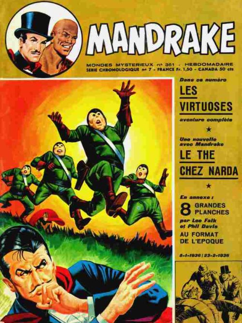 MANDRAKE N°361 Les virtuoses – Remparts 1972