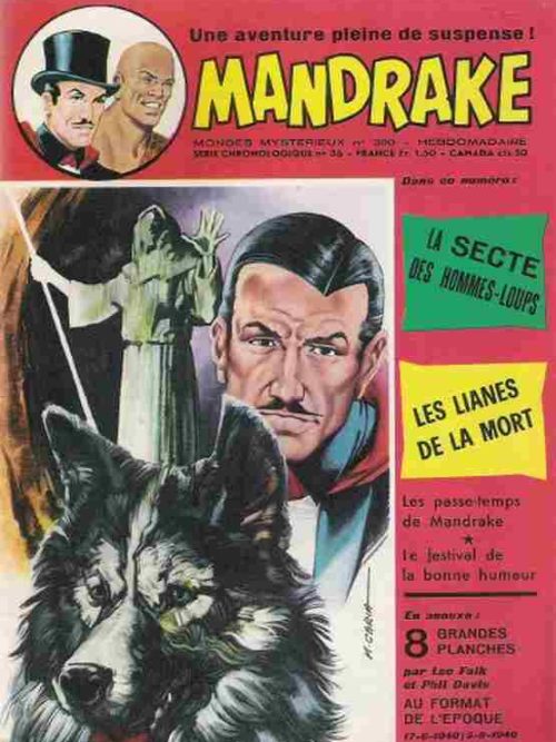MANDRAKE N°390 La secte des hommes-loups – Remparts 1973