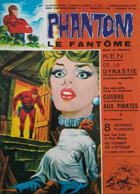 Le Fantôme N°391 Ken de la Dynastie - Remparts 1972