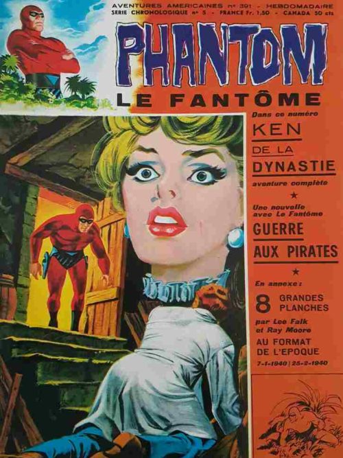 LE FANTOME N° 391 Ken de la Dynastie – Remparts 1972