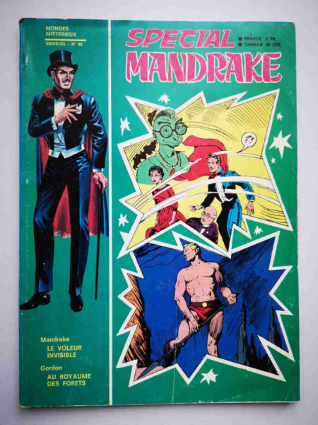 MANDRAKE SPECIAL N°82 Le voleur invisible - REMPARTS 1970