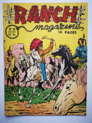 Ranch Magazine (Tom Bill) N°10 La charge rouge – SAGE 1950