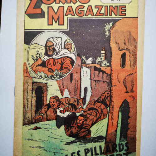 Zorro Magazine Nouvelle série N°8 Les pillards du désert (Guy Marcireau) SNPI 1951