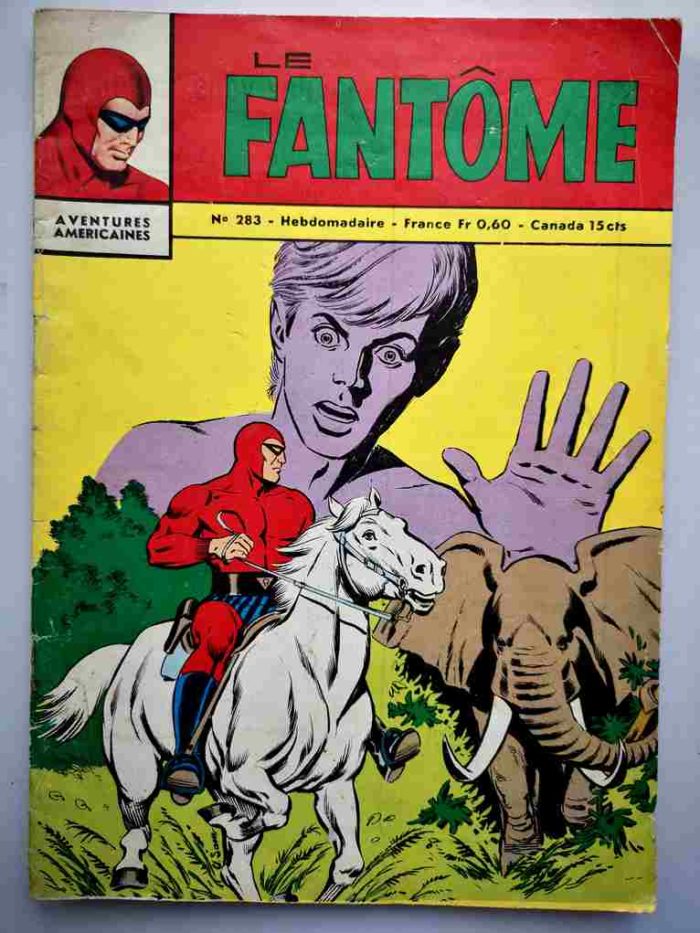 BD Le Fantôme N° 283 L'éléphant sauvage - Lee Falk - Phantom - Remparts