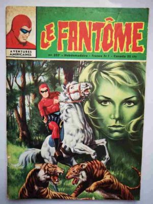 LE FANTOME N° 327 La femme sauvage – Remparts 1970