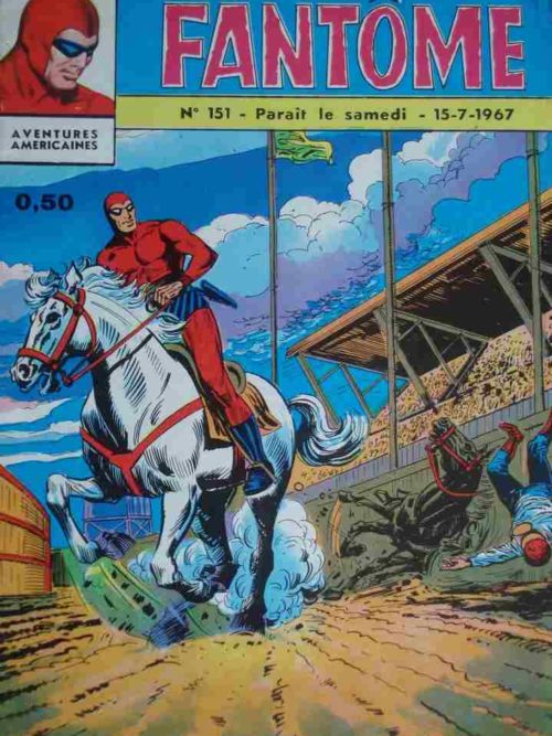 LE FANTOME N° 151 Course infernale – Remparts 1967