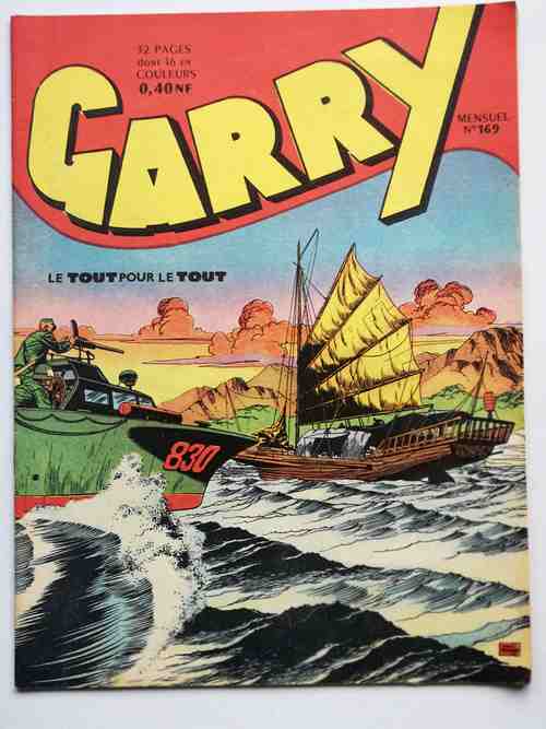(BD) GARRY N° 169 Le tout pour le tout (Félix Molinari) - Editions IMPERIA