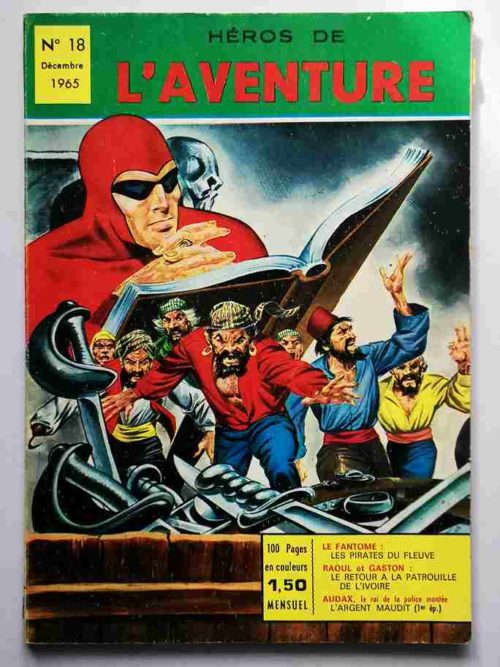 Héros de l’Aventure N° 18 Le Fantôme – Les Pirates du Fleuve
