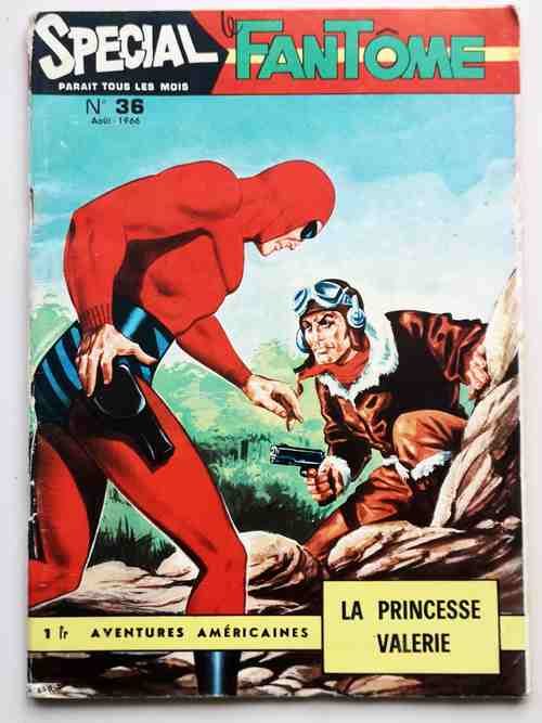 LE FANTOME (spécial) 1e série N° 36 La Princesse Valérie – REMPARTS 1966