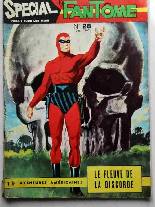LE FANTOME (spécial) 1e série N° 28 Le fleuve de la discorde – REMPARTS 1965