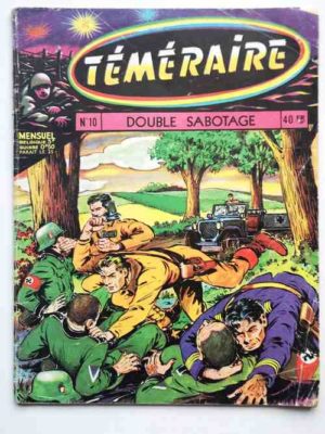 TEMERAIRE (1E SERIE) N°10 TOMIC (Double sabotage) ARTIMA 1959