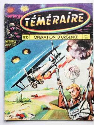 TEMERAIRE (1E SERIE) N°15 TOMIC (Opération Urgence) ARTIMA 1959
