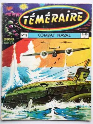 TEMERAIRE (1E SERIE) N°17 TOMIC (Combat naval) ARTIMA 1960