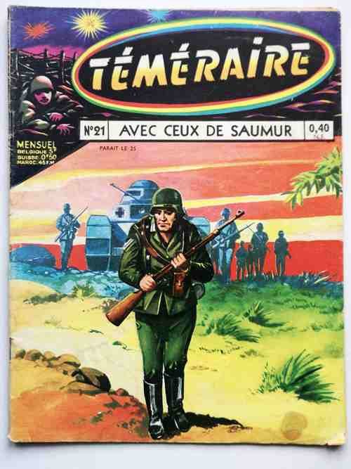 TEMERAIRE (1E SERIE) N°21 TOMIC (Avec ceux de Saumur) ARTIMA 1960