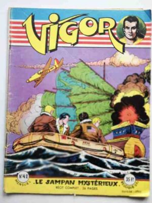 VIGOR N°41 Le sampan mystérieux (Artima 1957)