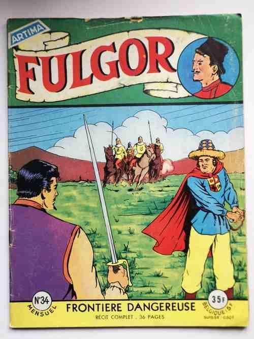 FULGOR (Artima) N°34 Le Cosaque de la Volga