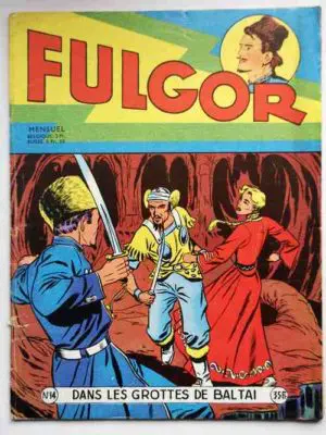 FULGOR N°14 Dans les grottes de Baltai (Artima 1956)