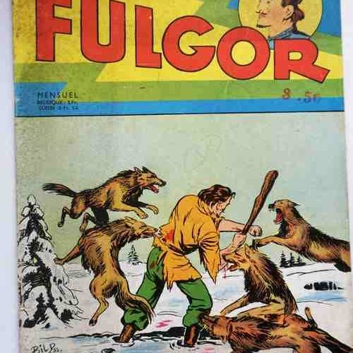 FULGOR N°7 Le courrier disparu (Artima 1955)