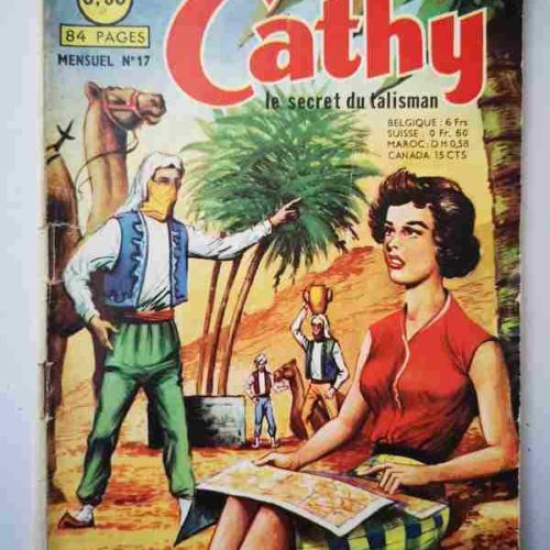 CATHY N°17 Le secret du talisman – ARTIMA 1964