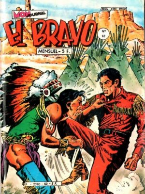 EL BRAVO (Mon Journal) N°62 Western Family – Blanc (1982)