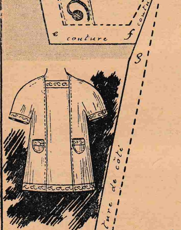 226 - Robe d’été 1911 - Bleuette - patron - image