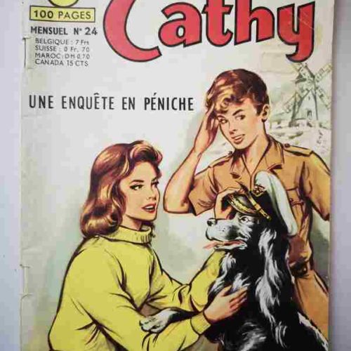 CATHY N°24 Une enquête en péniche – ARTIMA 1964