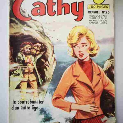 CATHY N°25 Le contrebandier d’un autre âge – ARTIMA 1964
