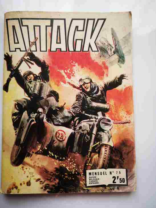 ATTACK (2E SERIE) N°75 Le légionnaire - IMPERIA 1977