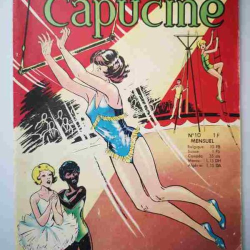 CAPUCINE (Danseuse étoile) N°10 Au secours de Valérie – SFPI 1966
