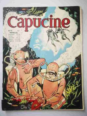 CAPUCINE (Danseuse étoile) N°9 Le trésor des Caraïbes – SFPI 1966