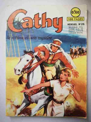 CATHY N°26 – Le sphinx et son mystère – ARTIMA 1964