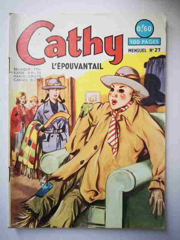 BD CATHY N°27 - L'épouvantail - ARTIMA 1964