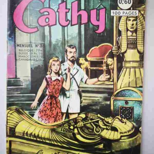 BD CATHY N°31 - Le message des deux scarabées - ARTIMA 1965