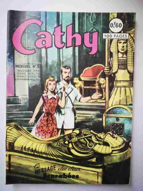 CATHY N°31 – Le message des deux scarabées – ARTIMA 1965