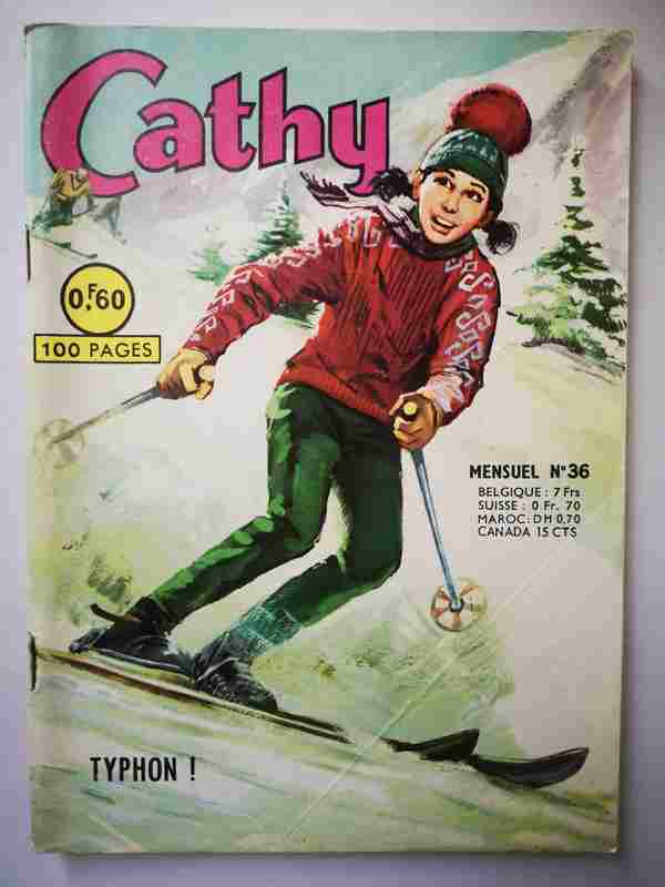 BD CATHY N°36 - Typhon - ARTIMA 1965