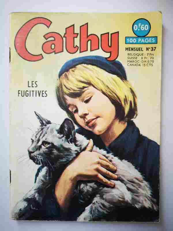 BD CATHY N°37 - Les fugitives - ARTIMA 1965
