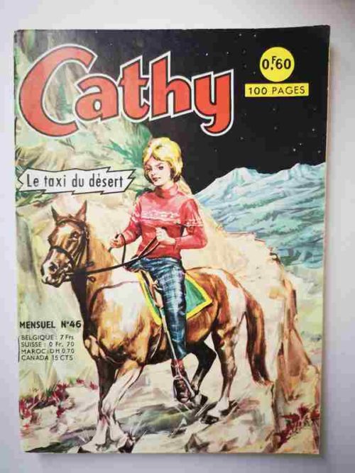 CATHY N°46 – Le taxi du désert – ARTIMA 1966