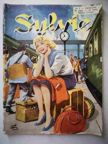 SYLVIE (1e série) N°3 Dany se destine à l'art dramatique - Artima 1954