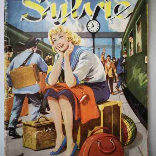 SYLVIE (1e série) N°3 Dany se destine à l'art dramatique - Artima 1954