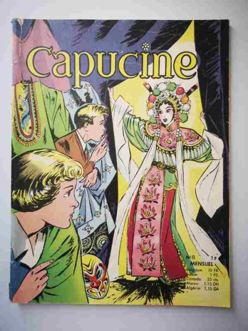 CAPUCINE (Danseuse étoile) N°8 Le Bouddha mystérieux – SFPI 1966