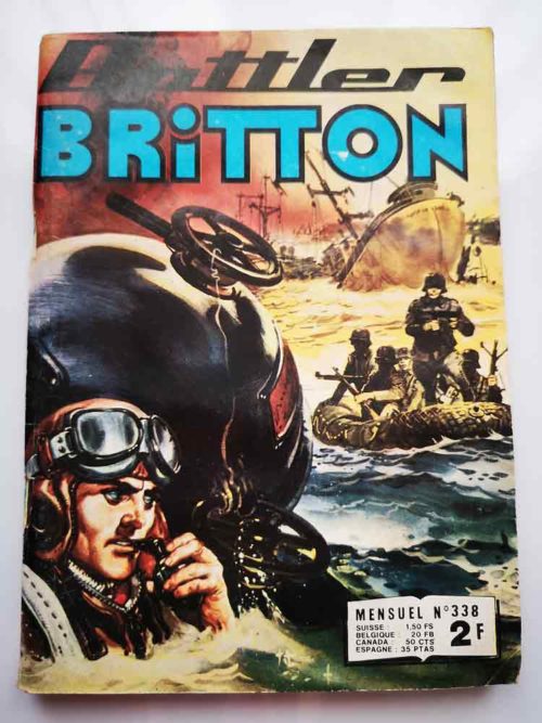 BATTLER BRITTON N°338 – Opération Taxi – IMPERIA 1975