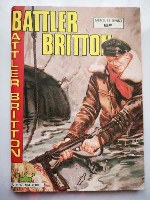 BATTLER BRITTON N°463 – Le tigre de l’Orient – IMPERIA 1985